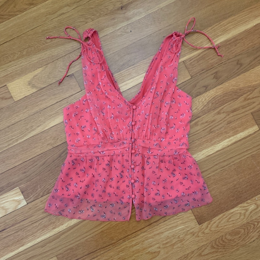 Abercrombie Floral Blouse